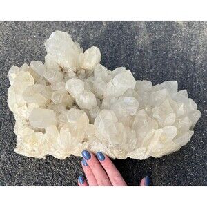 18lb 14" Huge Quartz Cluster, Large Statement Piece from Peru, Home Decor G